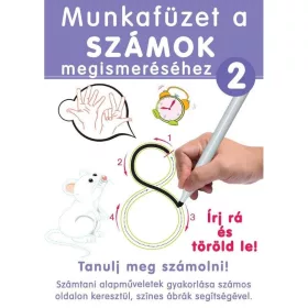 Tanulj meg számolni – Írj rá és töröld le munkafüzet 2.