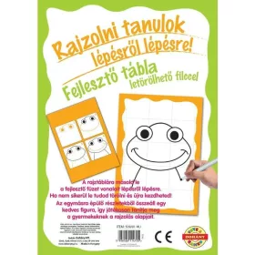 Rajzolni tanulok fejlesztő tábla – Állatok