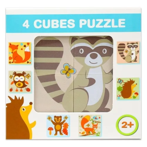 Mesekocka 4 db-os – Erdei állatok