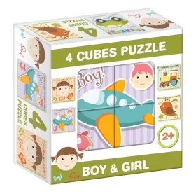 Mesekocka 4 db-os – Fiú és lány