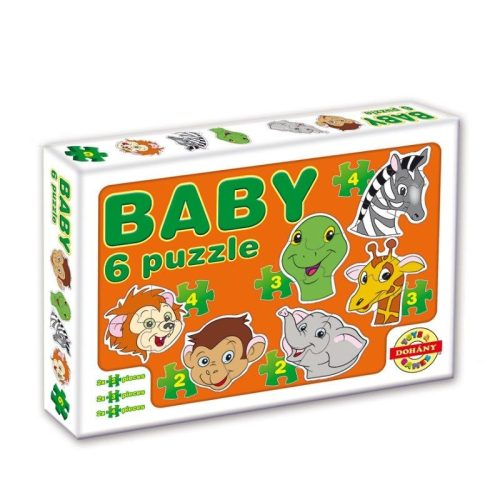 Baby puzzle - Szafari állatok
