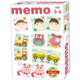 Fiú és lány memóriajáték