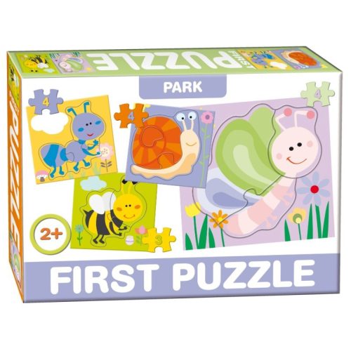 Park állatai 4 az 1-ben Baby puzzle