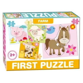 Farm állatai 4 az 1-ben baby puzzle