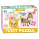 Farm állatai 4 az 1-ben baby puzzle