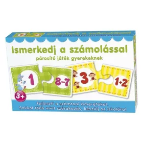 Ismerkedj a számolással párosító játék