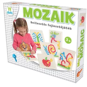 Dohány Toys Mozaik beillesztős formajáték