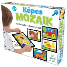 Képes Mozaik Beillesztős fejlesztőjáték