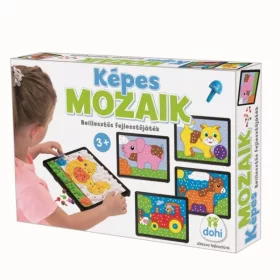Nagy képes mozaik beillesztős fejlesztőjáték