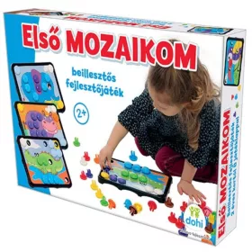 Első Mozaikom Beillesztős Fejlesztőjáték – Dzsungel Állatai