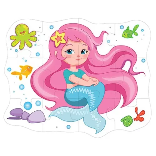 Óriás padlópuzzle – Hableány