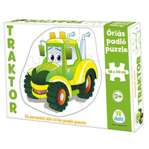 Óriás padló puzzle - Traktor