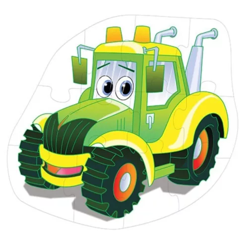 Óriás padlópuzzle – Traktor