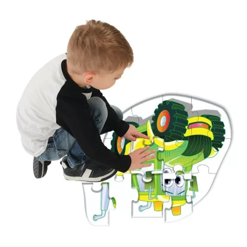Óriás padlópuzzle – Traktor