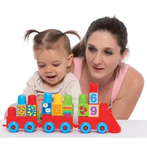 Számos vonat fejlesztő építőjáték