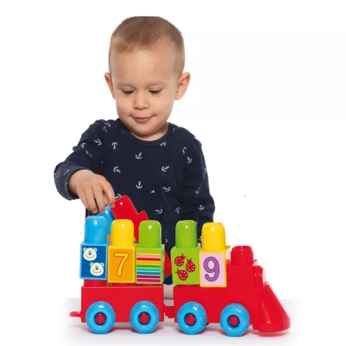 Számos vonat fejlesztő építőjáték