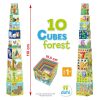 10 Cubes torony - Forest