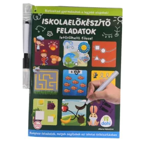 Dohány Toys Iskolaelőkészítő feladatok letörölhető filccel