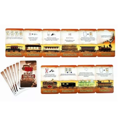 Bang! A Nagy Vonatrablás társasjáték