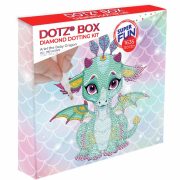   Diamond Dotz Dotzbox - Ariel, a bébi sárkány gyémántszemes kirakó