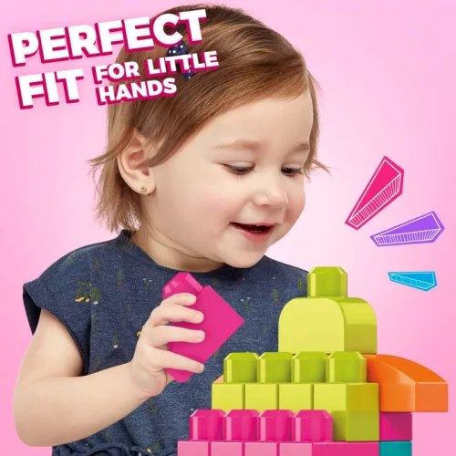 Mega Bloks nagy lányos építőjáték (60 db)