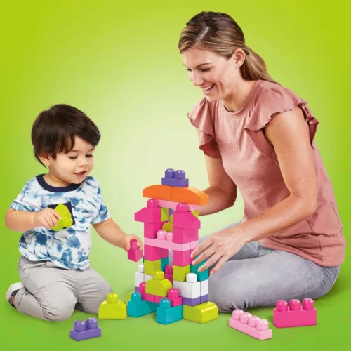 Mega Bloks nagy lányos építőjáték (60 db)