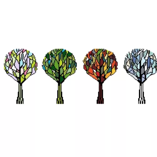 Diamond Dotz 4 évszak gyémántszemes kirakó