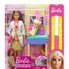 Barbie Karrierbabák - Gyermekorvos baba szőke kislánnyal