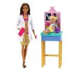 Barbie Karrierbabák - Gyermekorvos baba szőke kislánnyal