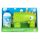 Fru Blu Dinó bubilövő játékpisztoly tartállyal és 0,4 liter folyadékkal