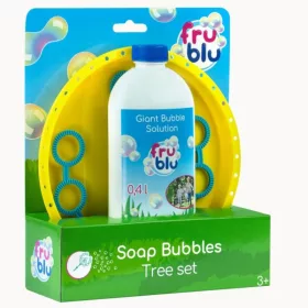 FruBlu Bokor szappanbuborék szett tállal és 0,4 liter folyadékkal