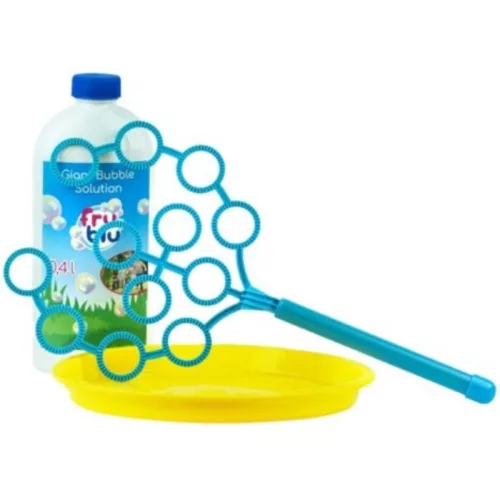 FruBlu Bokor szappanbuborék szett tállal és 0,4 liter folyadékkal