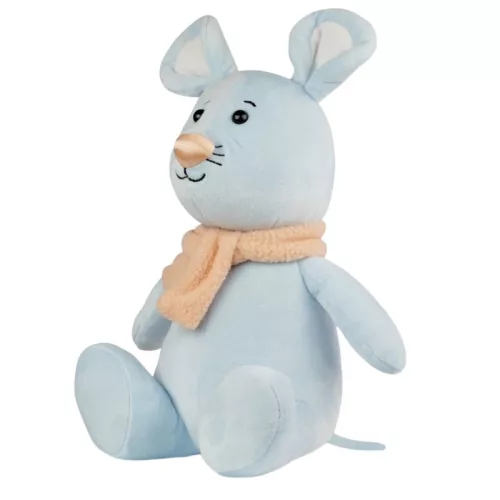 Plüss figura egér fényes orral (25 cm)