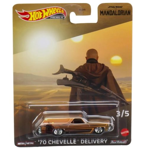 Hot Wheels 3/5 Mandalorian - 70 Chevelle Delivery kisautó