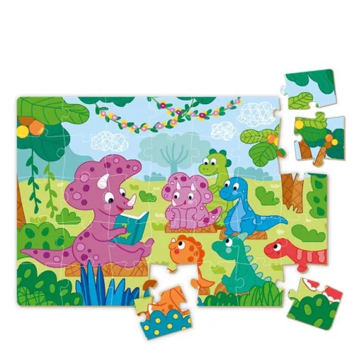 Dodo mini puzzle dinó és barátai – 35 db