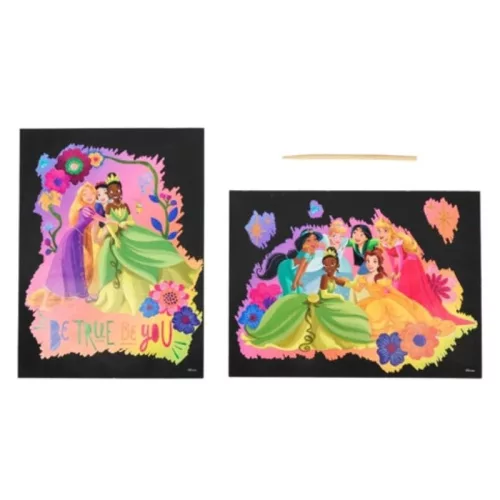 Canenco Disney Princess képkarc poszter (2 db)