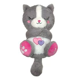 Dreamiezz szunyókáló interaktív plüss cica (30 cm)