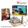 CubicFun DS0980 Nat. Geo 3D Puzzle - Velence, Szent Márk tér fotóalbummal (107 db)