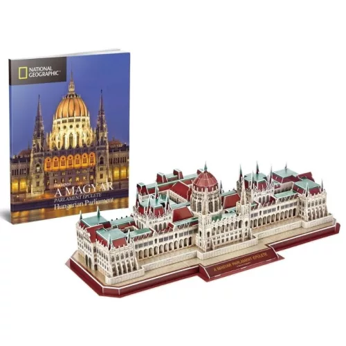 CubicFun DS1024 Nat. Geo 3D puzzle - Magyar Parlament épülete (234 db)