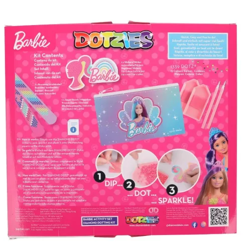 Dotzies Activity Set – Barbie kreatív készlet