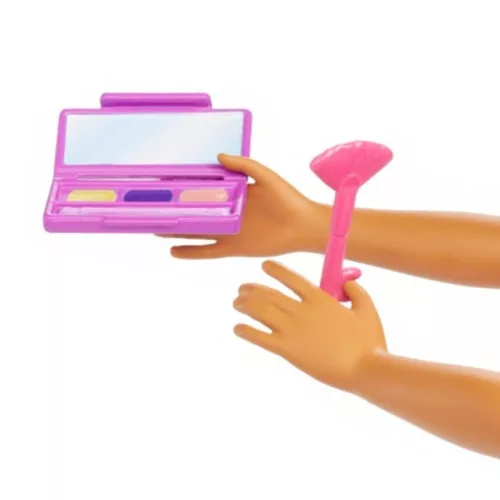 Barbie Karrierbaba sminkmester játékbaba