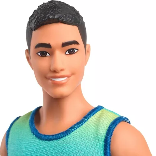 Barbie Fashionistas fiú baba színátmenetes trikóban – Ken