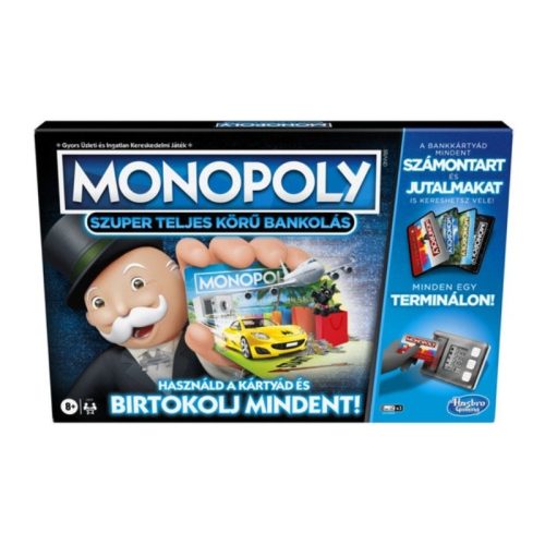 Monopoly Super Ultimate Banking - Szuper Teljes körű bankolás