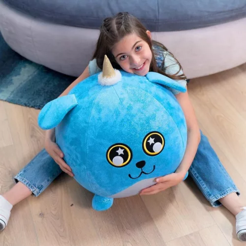 Eolo Toys Biggies felfújható plüssfigura kutya (40 x 40 cm)