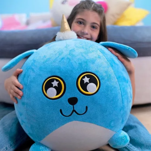 Eolo Toys Biggies felfújható plüssfigura kutya (40 x 40 cm)