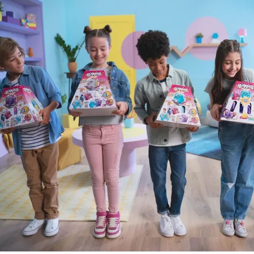 Eolo Toys Biggies felfújható plüss unikornis (40 x 40 cm)