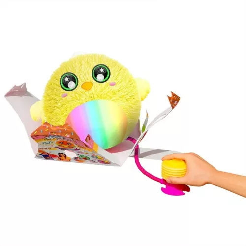 Eolo Toys Biggies felfújható mini plüss csibe (20 cm)