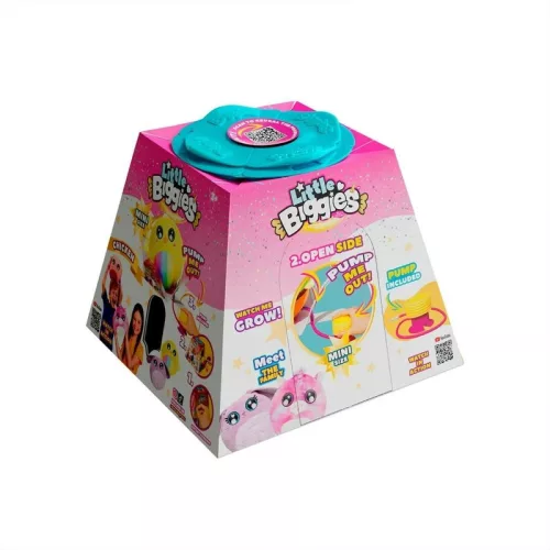 Eolo Toys Biggies felfújható mini plüss gömbhal (20 cm)