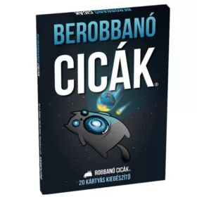 Berobbanó cicák kiegészítő társasjáték