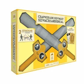 Csapkodjuk egymást szivacskardokkal társasjáték